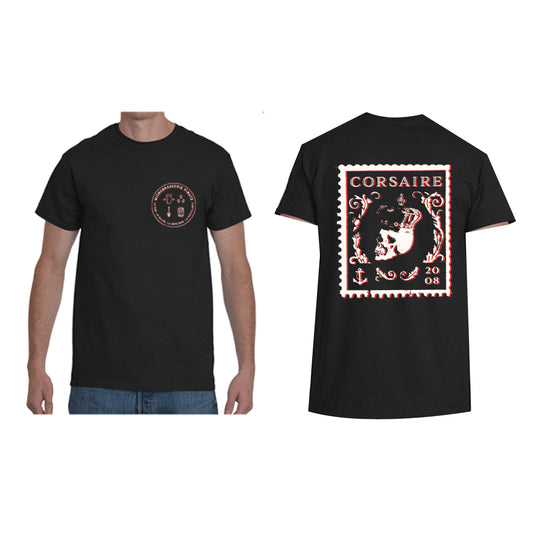 T-shirts timbre dos